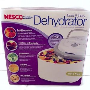 Brand New Dehydrator- Beef & Jerky